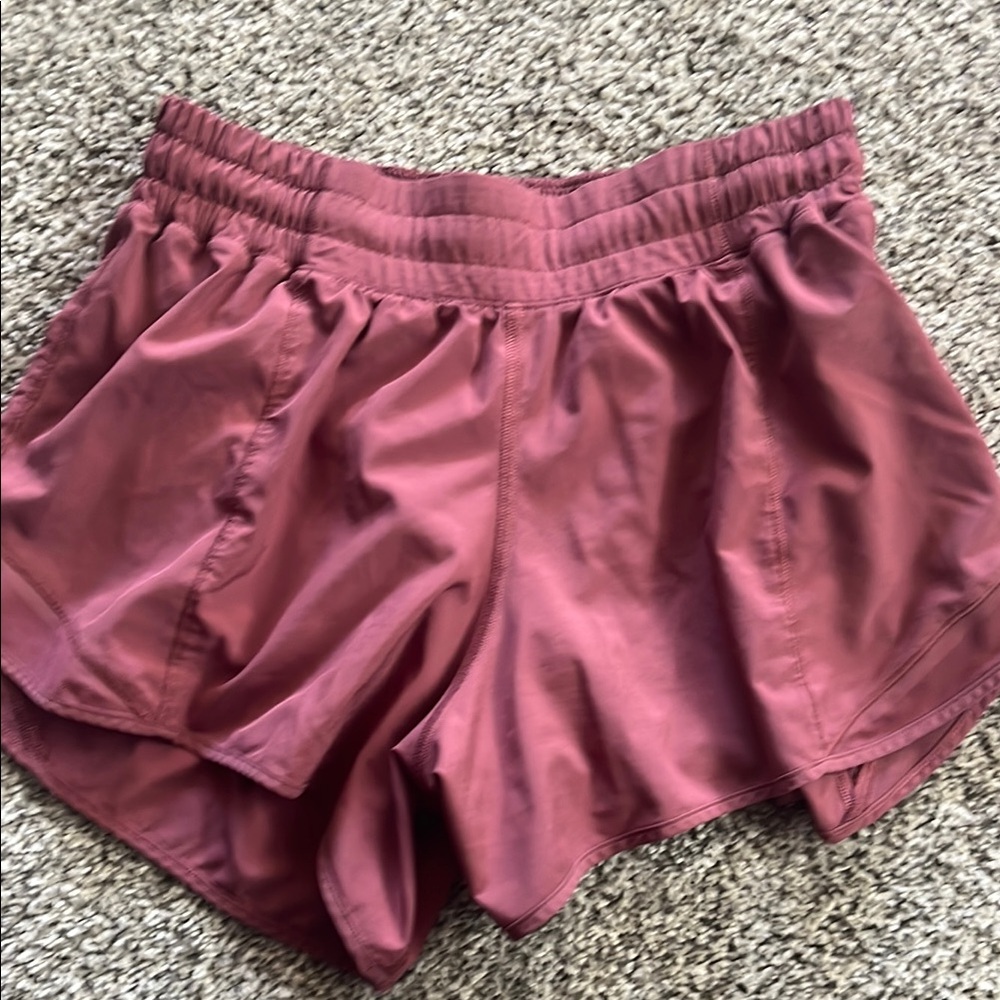 Women's Mauve Athletic Shorts